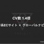 CV数1.4倍 | 美容系ECサイトのグローバルナビ設置施策